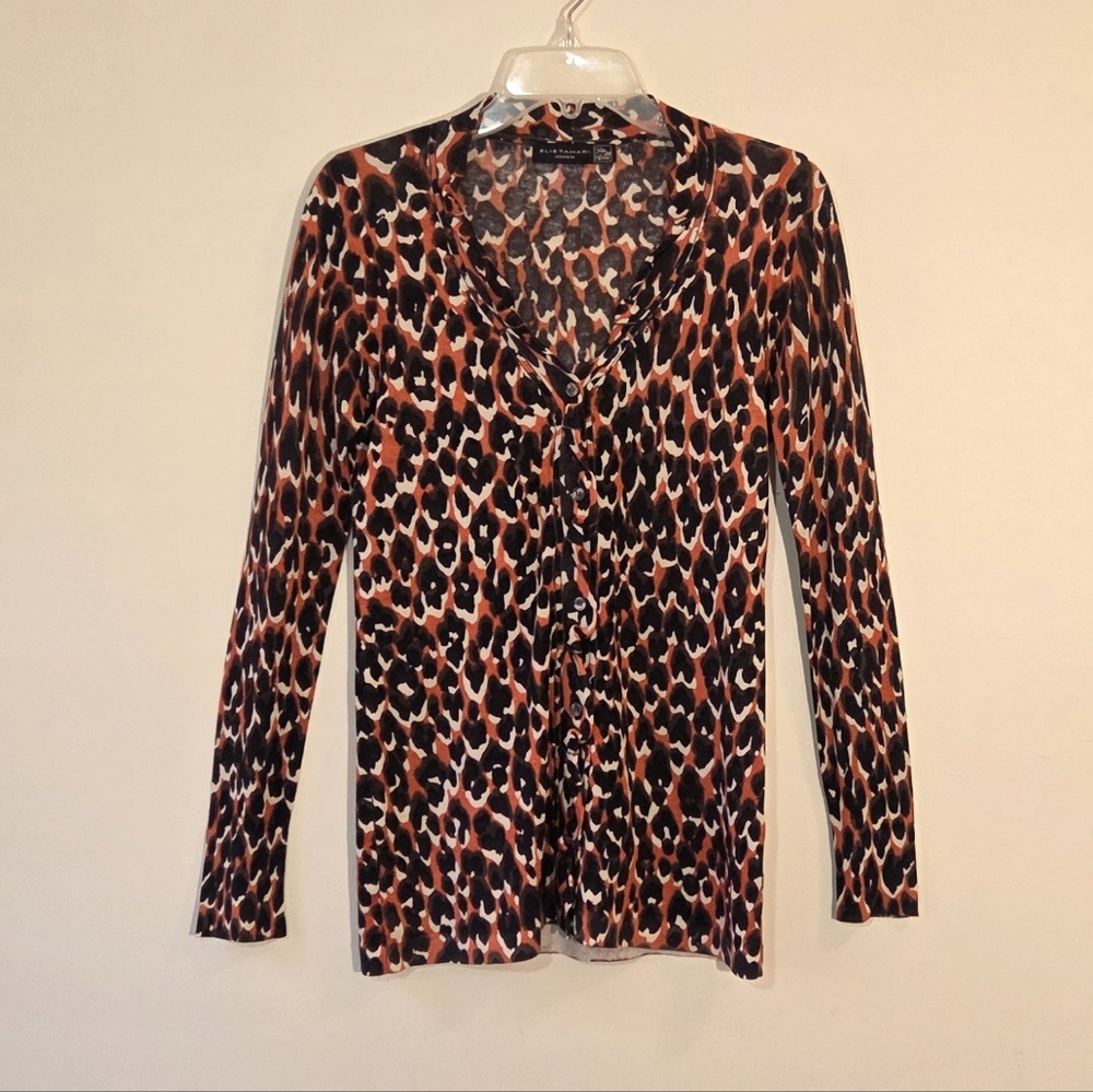 Elie Tahari Saks Fifth Avenue Button Cardigan